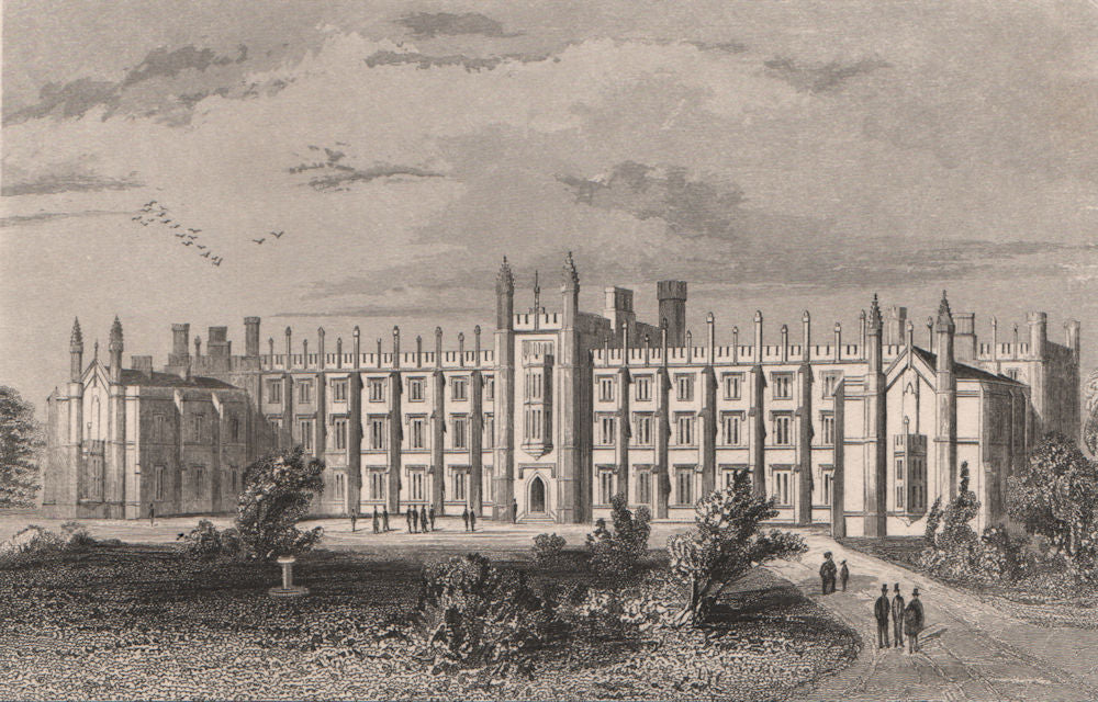 Wesleyan Theological College (now Richmond University), London. DUGDALE 1845